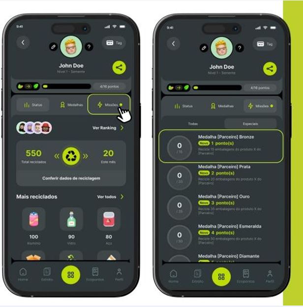 Aplicativos conectam consumidores aos catadores e facilitam processo da reciclagem