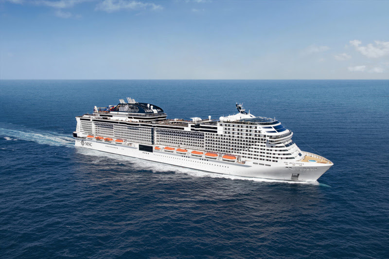 MSC Cruzeiros reduz emissões em até 15% com nova ferramenta OptiCruise